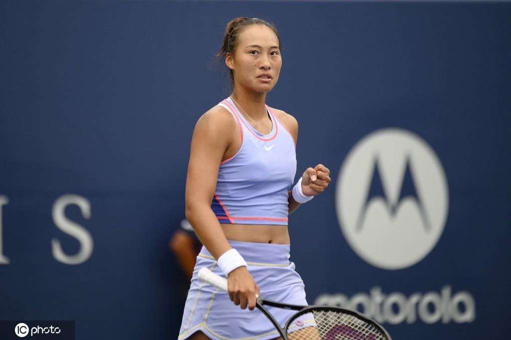 2022-08-12 郑钦文首进WTA1000赛八强