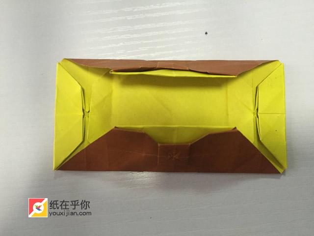 蝴蝶结礼物盒子的折法,礼盒蝴蝶结怎么弄