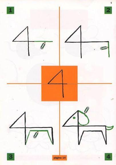 用数字画小鸟简笔画 1一3岁宝宝简笔画小鸟