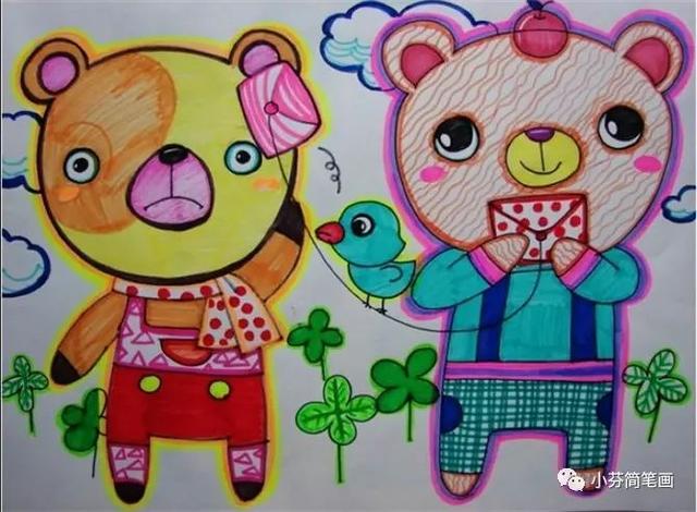 9一12岁画画大全,3~12岁儿童画
