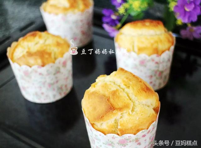 【牛奶麥芬】——操作簡單快捷，很適合當早餐的一款小蛋糕 熱愛美食 第2张