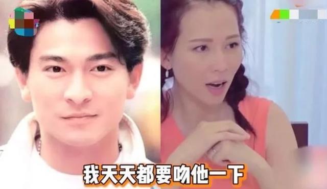 蔡少芬自曝想嫁給劉德華，每天睡前吻他海報，張晉聽完表情亮了 娛樂八卦吃瓜 第17张