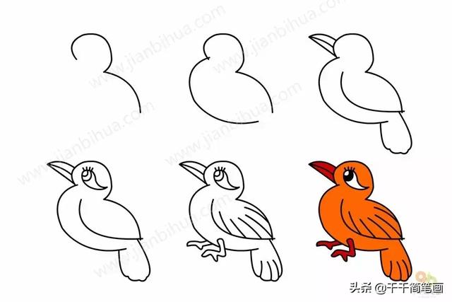 三岁儿童最简单的画 1一3岁简笔画图片大全