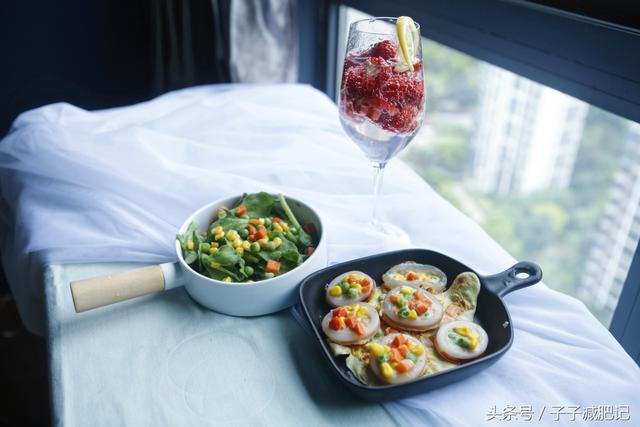 5分鍾健康減肥早餐！魷魚圈和冰草絕配，太好吃了！ 健身減肥達人 第1张