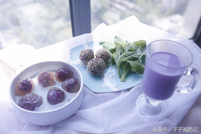 紫薯還能這樣吃！「夢幻紫薯餐」好吃又好看的減肥餐！ 健身減肥達人 第1张