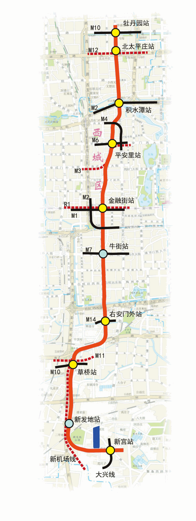 北京19号线交通建设地铁19号线了解一下地铁19号线最新规划图