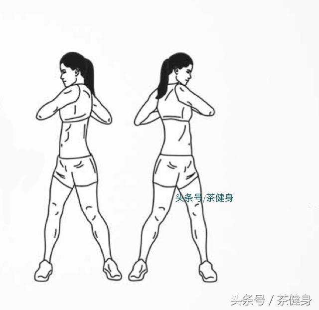 4個站姿腹肌訓練動作，隨時隨地讓你練出6塊腹肌，消除腰腹間贅肉 健身減肥達人 第5张