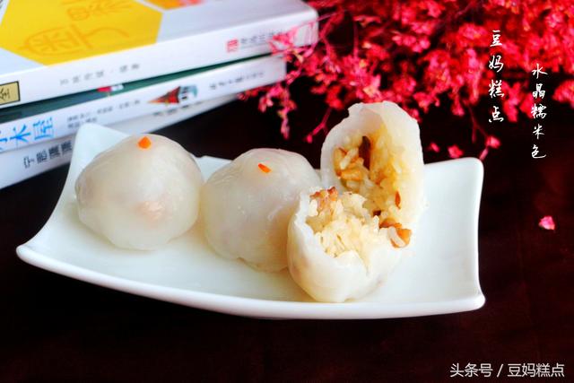 水晶糯米包，一款不需要發面的小點心，口感香糯 熱愛美食 第2张