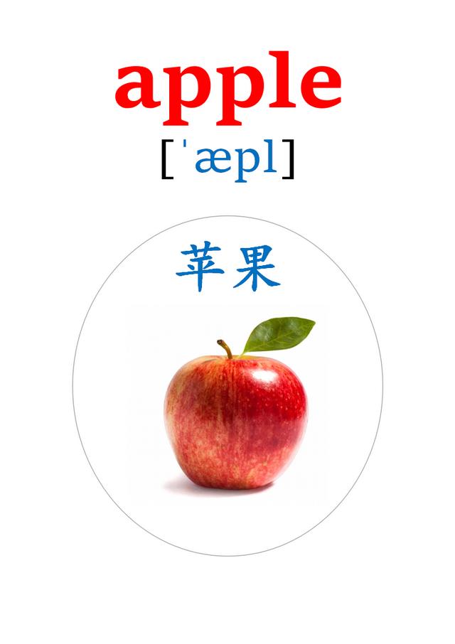 蔬菜英语单词 水果英语单词
