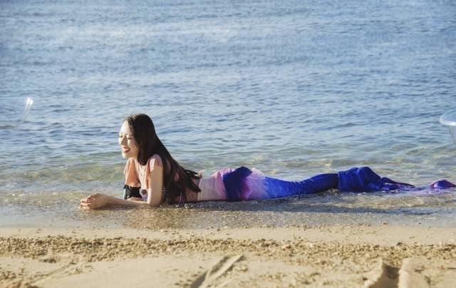 郎朗小嬌妻吉娜現身綜藝！在海中cos「美人魚」，這顏值能出道了 娛樂八卦吃瓜 第5张