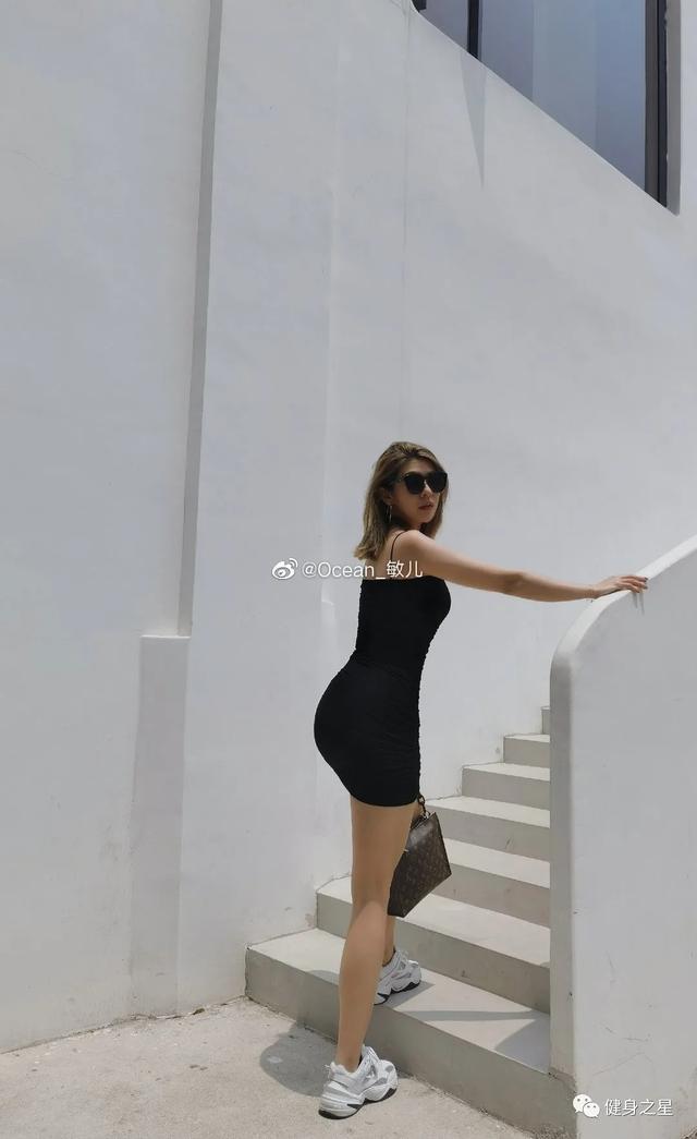 27歲的廣東女健身教練，身材健美有型，路上回頭率十足 街拍正妹 第4张