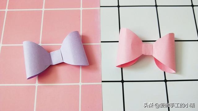 礼品盒上的蝴蝶结折法,圆形礼物盒蝴蝶结的系法图解