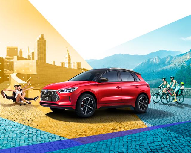 比亚迪e2上市，售价8.98万-11.98万，年轻人第一辆电动汽车首选