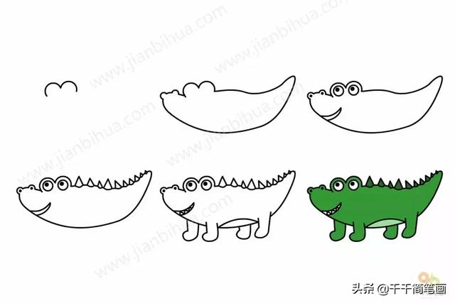 三岁儿童最简单的画 1一3岁简笔画图片大全
