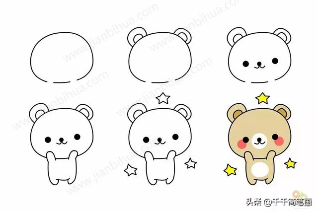 三岁儿童最简单的画 1一3岁简笔画图片大全