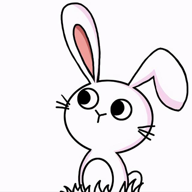 简笔画小兔子(兔子怎么画简单又可爱)