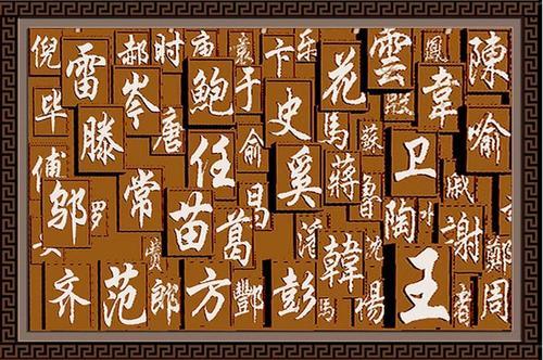 中国最稀有的姓氏，十大最稀有的姓氏