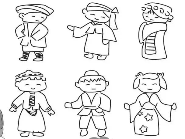 简笔画大全卡通人物 简笔画图片大全