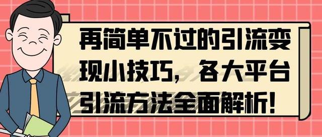 引流变现大揭秘：各大平引方法全面解析