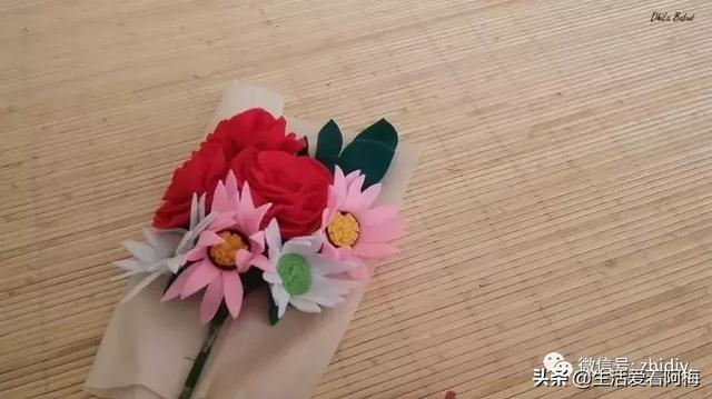 花束包装方法教程,花束怎么包装
