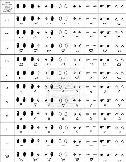 简笔画表情包萌表情 可爱,很萌的简笔画表情