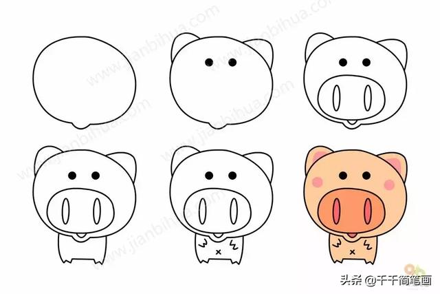 三岁儿童最简单的画 1一3岁简笔画图片大全