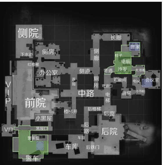 csgo Kameng -CSGO:人质营救地图分析 CT如何在“办公室”攻击对手