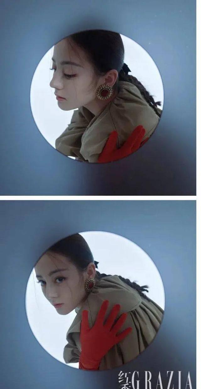 迪麗熱巴時尚大片曝光！穿黑裙宛如黑天鵝，中筒襪配高跟鞋顯身材 娛樂八卦吃瓜 第7张