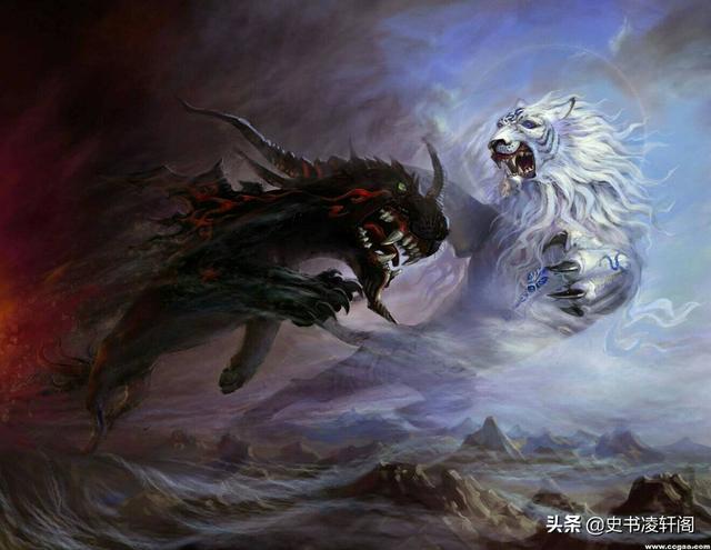 荒古十大凶兽真犼，帮助黄帝击败蚩尤的凶兽犼