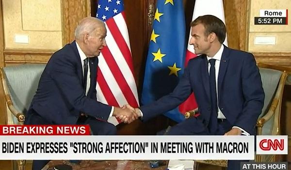CNN：法国总统马克龙指责澳大利亚总理莫里森对其撒谎 潜艇门余波未消