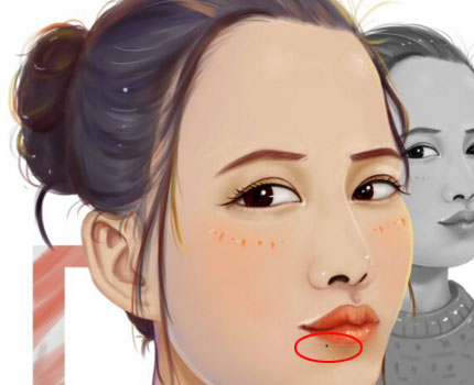以前经常听一些不专业的算命先生说"脸上无痣便是好相,所以年少时候