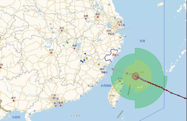 温州台风网,温州台风网台风路径图