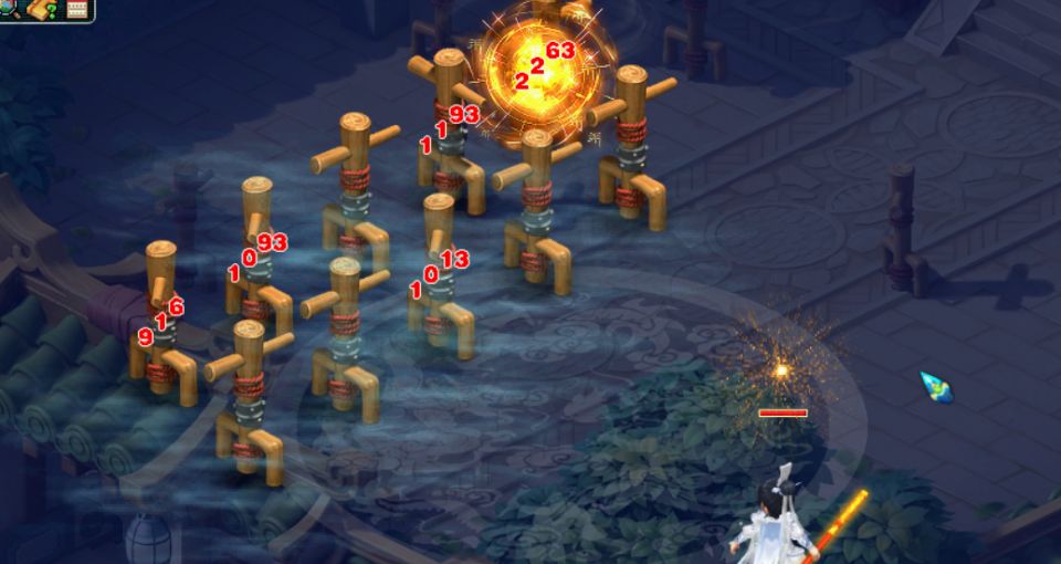 梦幻西游：109级龙宫与魔花果山输出测试，没有对比就没有伤害