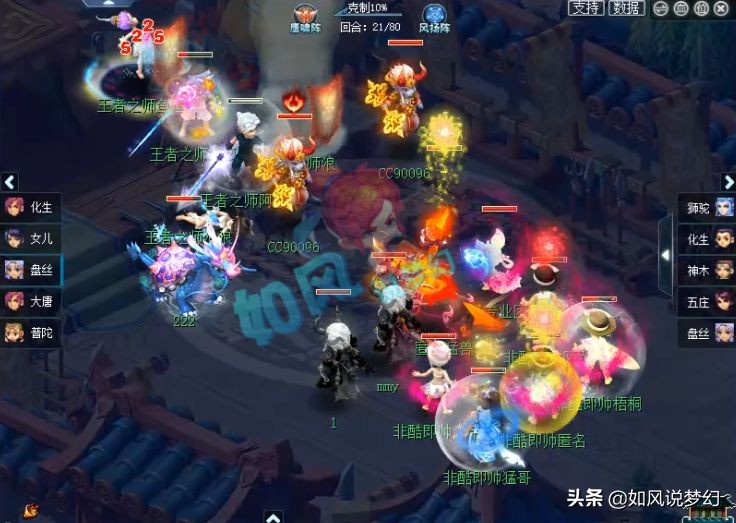 梦幻西游：2狗点评渔岛赢珍宝阁，184联服战珍宝&西栅启用力五庄