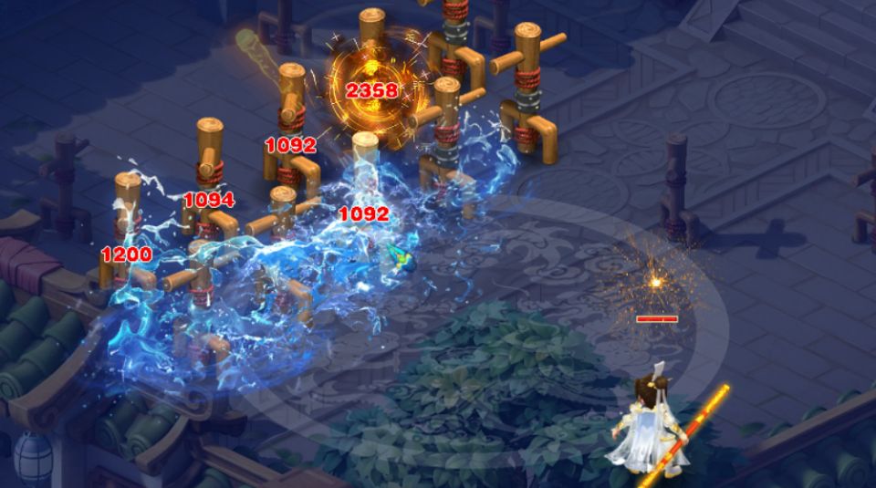 梦幻西游：109级龙宫与魔花果山输出测试，没有对比就没有伤害