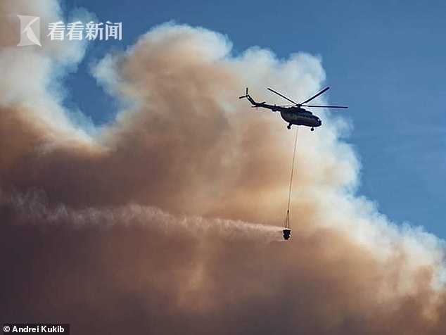 切尔诺贝利核电站丛林大火已烧8天 逼近曾爆炸的核反应堆引发担忧