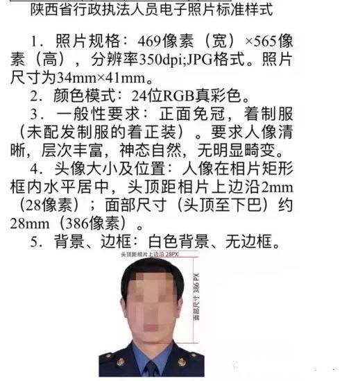 手机怎么改照片大小kb陕西省行政执法人员证件照要求及手机拍摄制作