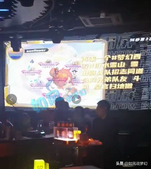梦幻西游：粉丝包酒吧大屏幕为雪山招人，浩文与珍宝阁血战13回合