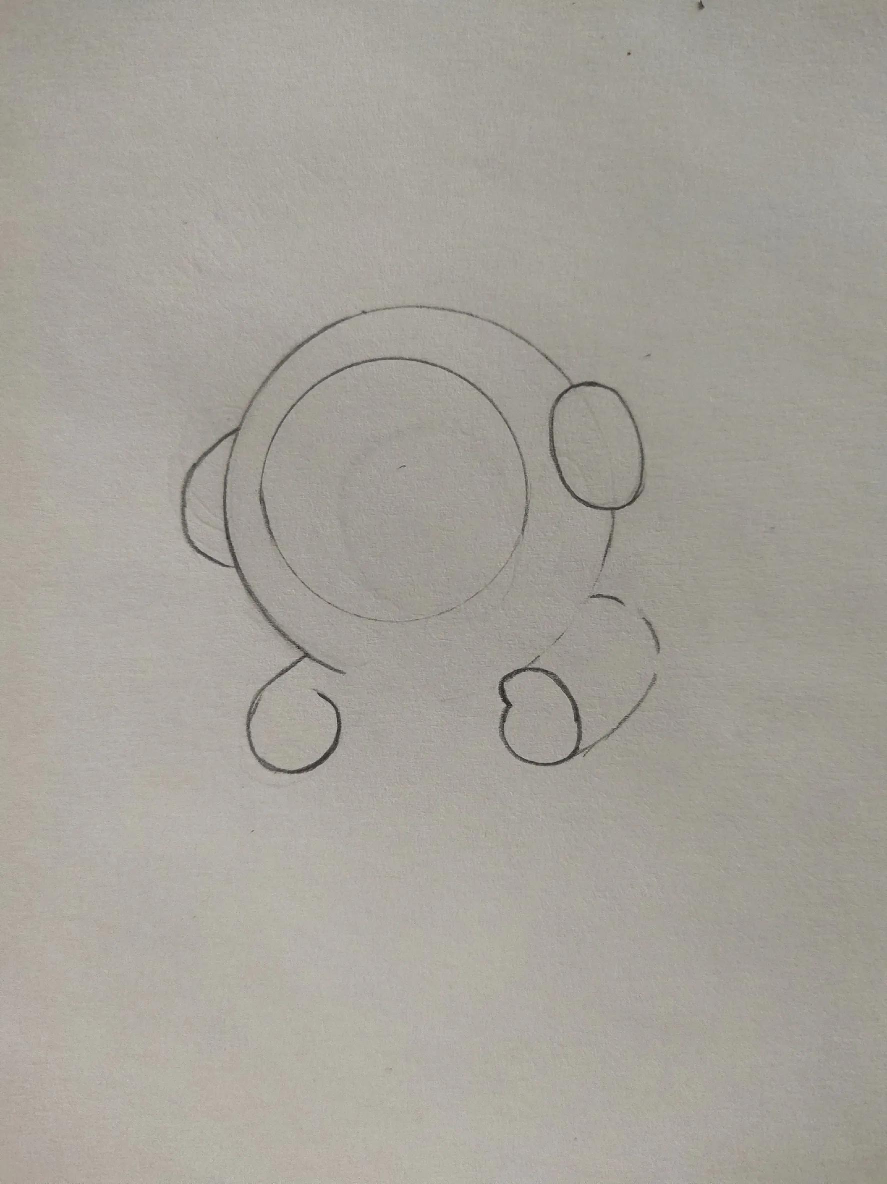 宇航员简笔画儿童画步骤太空宇航员卡通q版简笔画