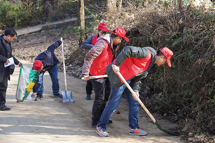 我为群众办实事鲁检农村人居环境整治提升志愿行