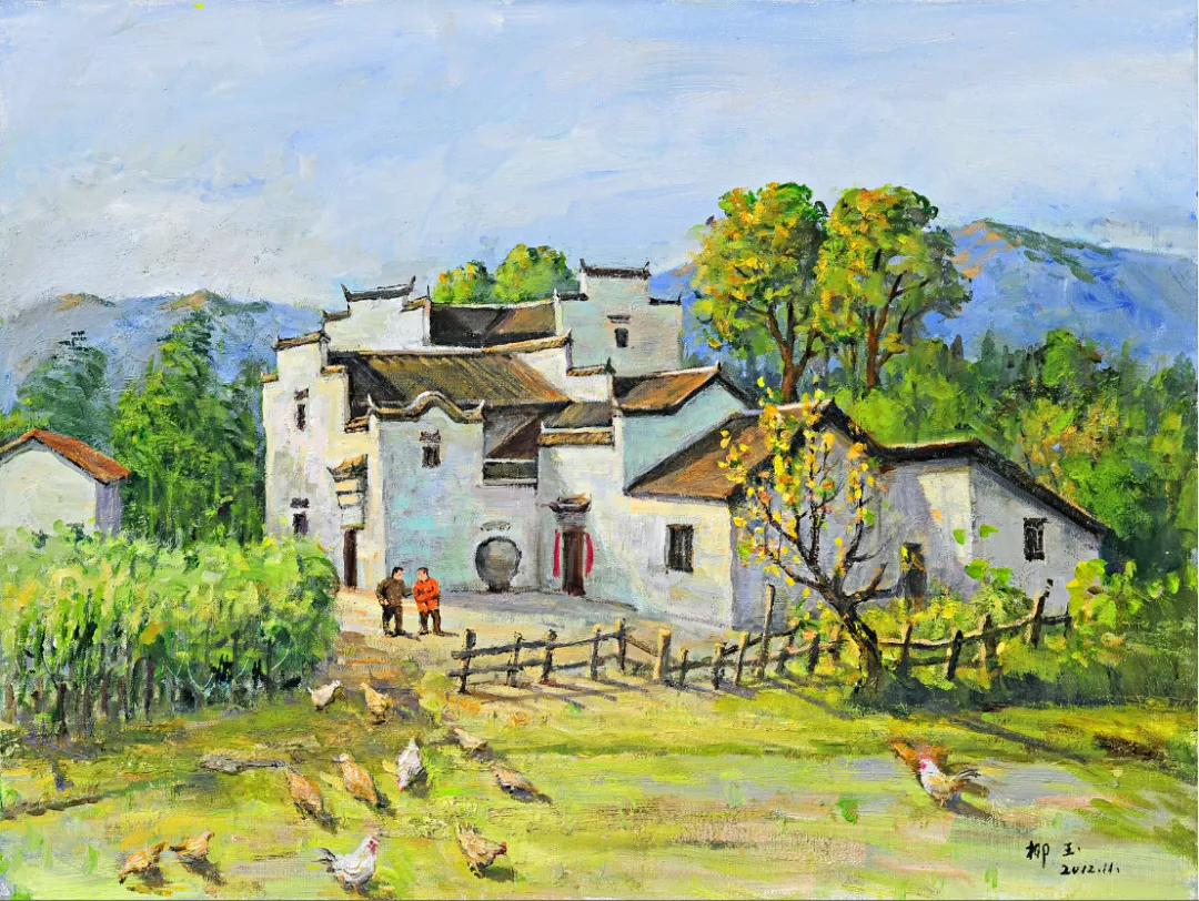 名家风采柳玉油画作品鉴赏