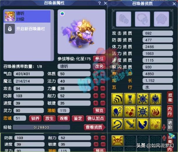 梦幻西游：雪无给9红净台宝宝打错兽决，当场赔了2万元