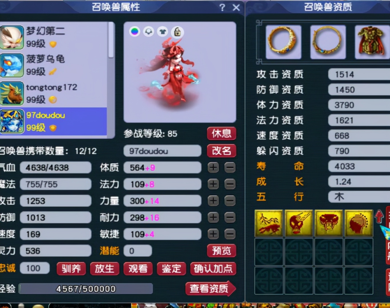 梦幻西游：89级个性宠收藏达人，全身携带个性宠，有你没见过的