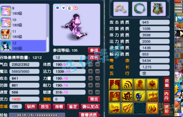 梦幻西游：175顶级方寸，实力比肩服战号，鉴定出全服第一腰带