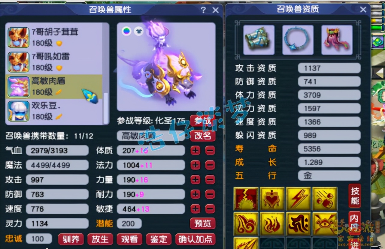 梦幻西游：175超强花果山愤怒4特技，华山剑会无敌，还能打服战