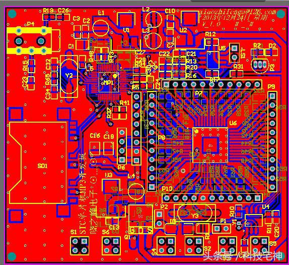 单片机 播放mp3 DIY大神 自己制作单片机MP3（附电路图）