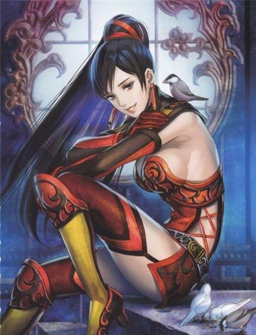 02步练师-大和抚子《真三国无双3》登场女性武将,也是蜀国最早登场的