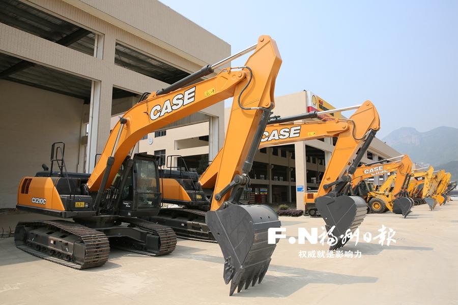 福州工程机械 福州最大工程机械物流园二期投用 配套设施6月前全部建成