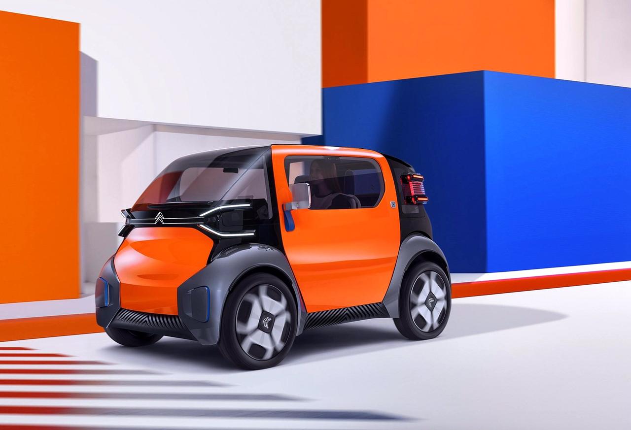 雪铁龙ami one概念车官图发布日前,雪铁龙发布