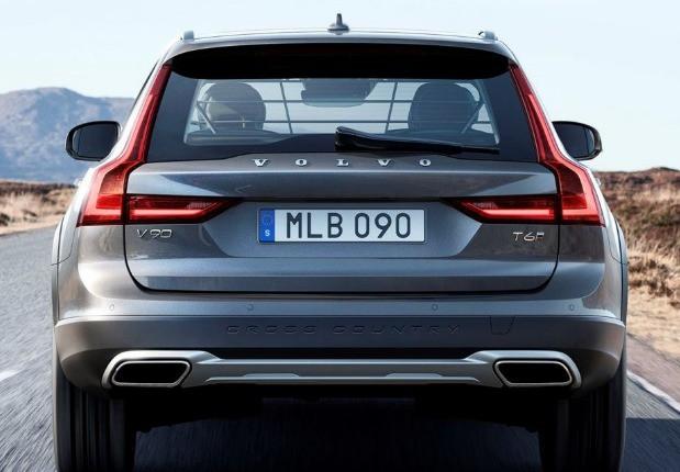 沃尔沃s90旅行版v90.霸气的前脸,凌厉的车身线条,浅色内